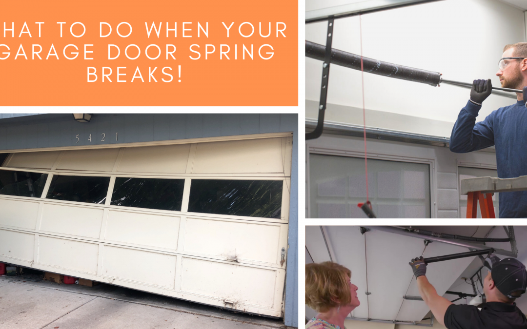 garage door spring breaks nov repair
