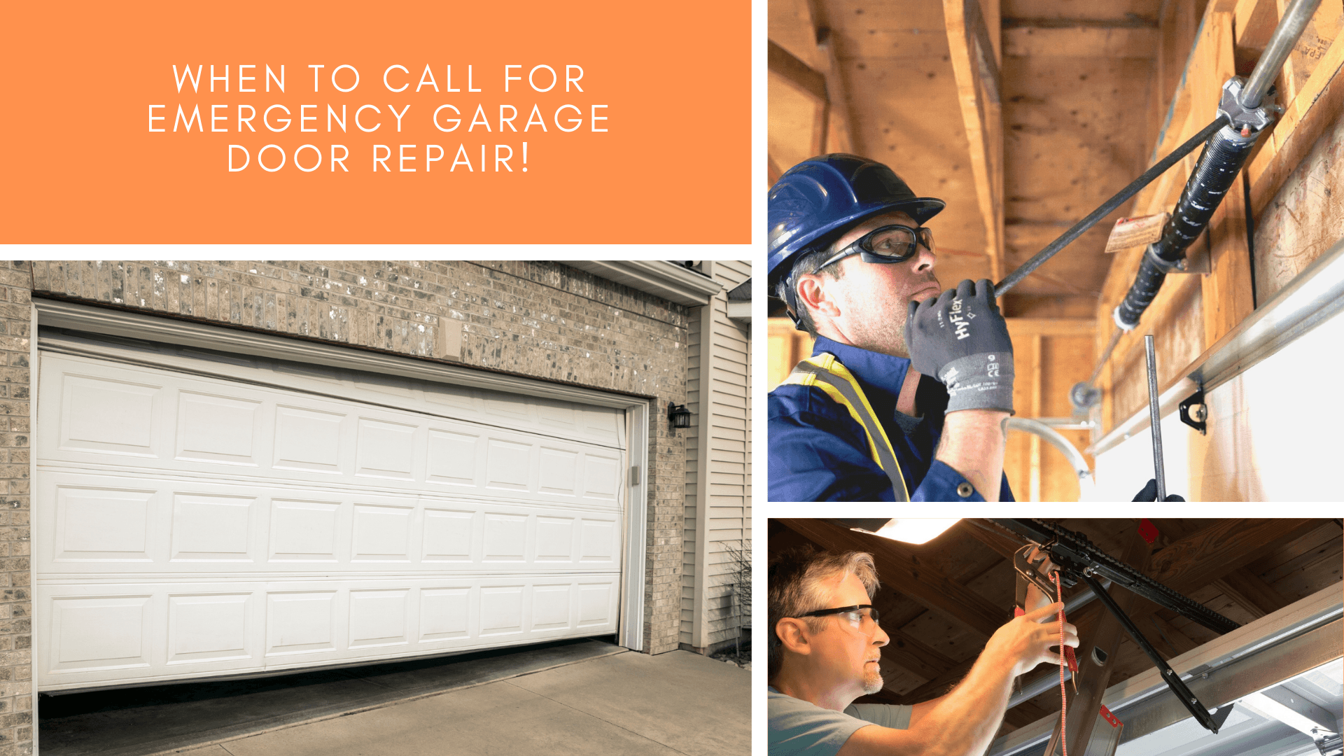 When to Call for Emergency Garage Door Repair!