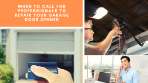 Titan - When to call professionals to repair your garage door opener