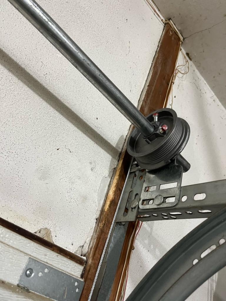Garage door  cable repair