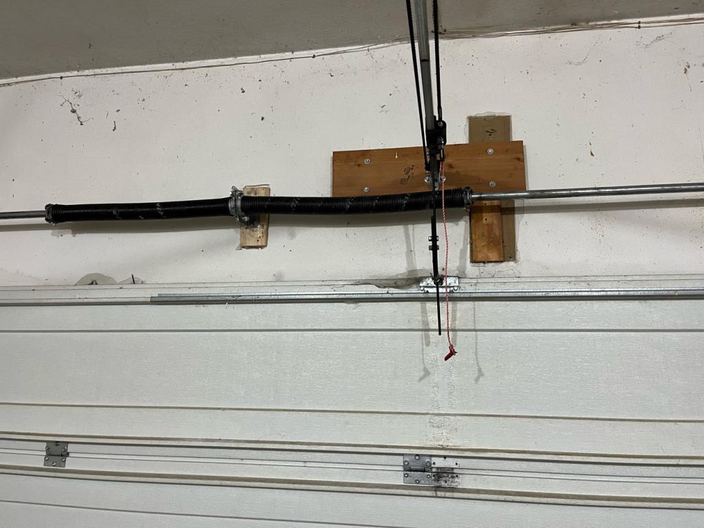 Garage door  spring repair