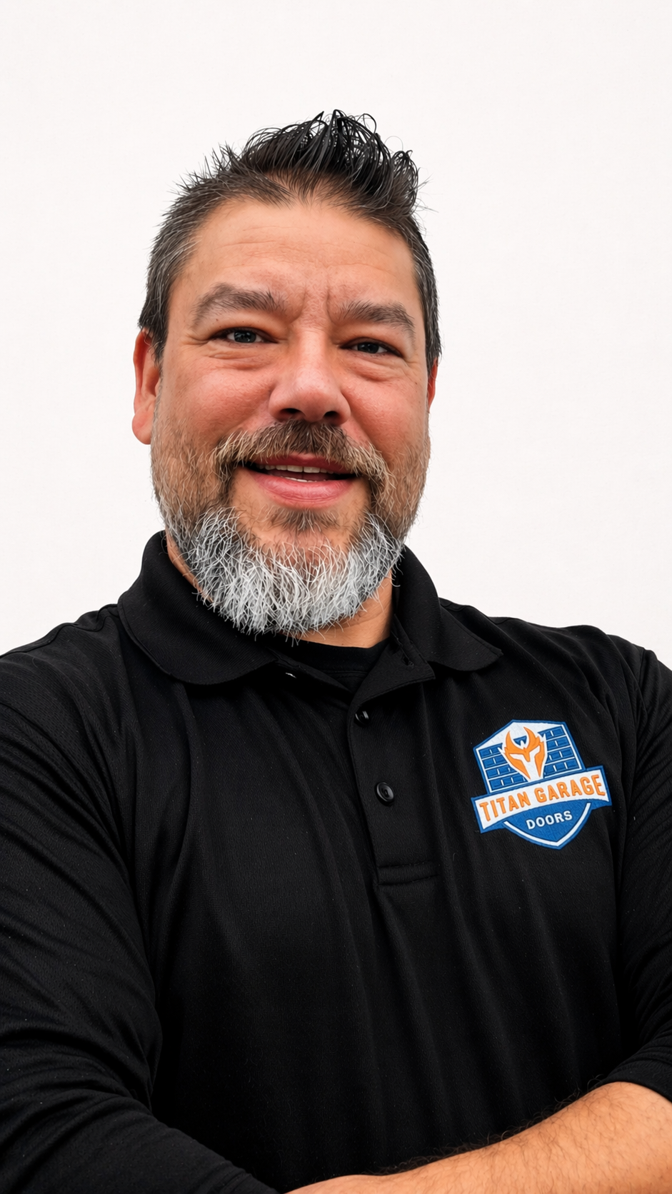 A close-up image of Craig R., senior technician at Titan Garage Doors WI