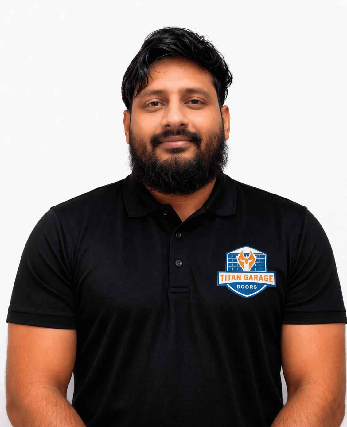 A close-up image of Craig R., senior technician at Titan Garage Doors WI